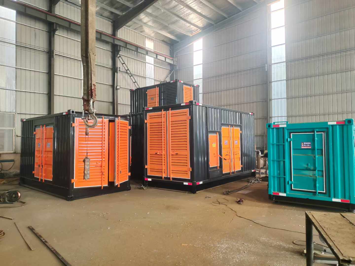 四更镇500kw柴油发电机组可以带动多少功率设备？